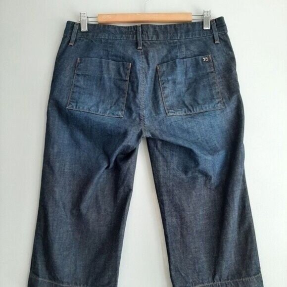 JOE'S JEANS \ Capri Cropped Mid Rise Dark Wash Sz 29 - Picture 5 of 8